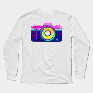 Camera painting Long Sleeve T-Shirt